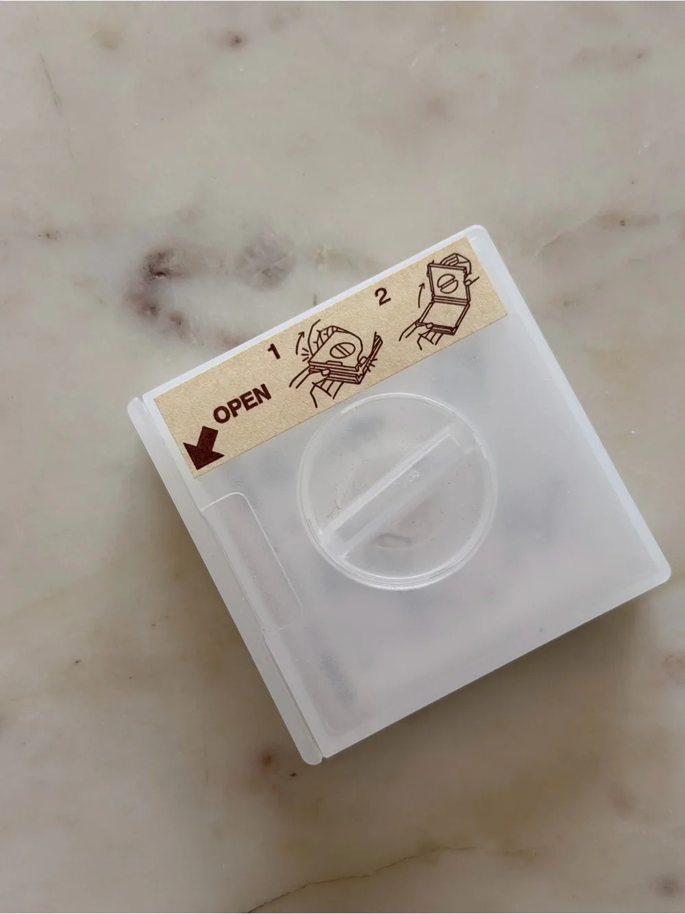 MUJI Japan Polypropylene Cable Case Phone Stand Set of 2